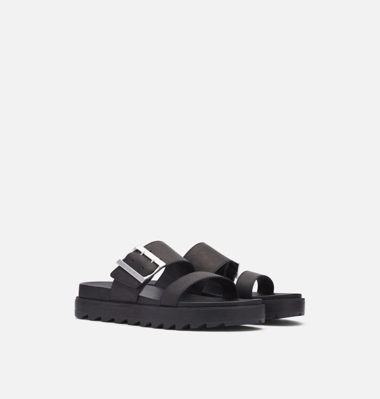 Chanclas Sorel Mujer - Roaming™ Buckle Negras - 05361-UASO